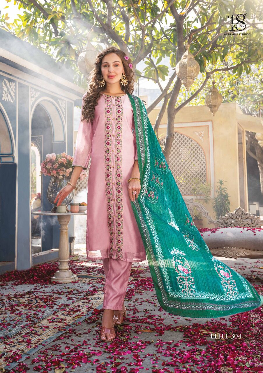 18Attitude Festive Wear Wholesale Designer Salwar Suits